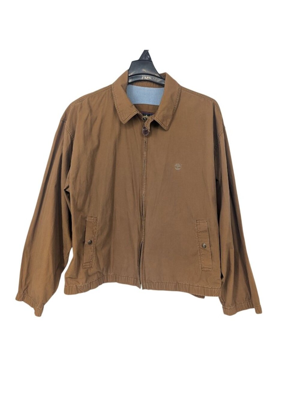 Vtg Timberland Weathergear Brown Jacket Workwear Utility Gorpcore Y2K XLarge